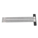 Woodworking Marking T Rulers Positioning Scribing Ruler Gauge Carpenter Measuring Mark Ruler 200mm