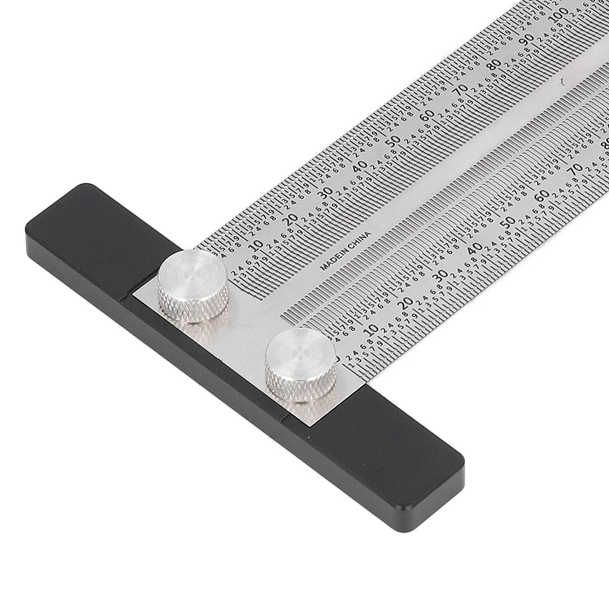 Woodworking Marking T Rulers Positioning Scribing Ruler Gauge Carpenter Measuring Mark Ruler 200mm