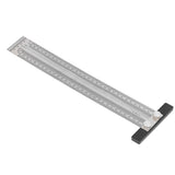 Woodworking Marking T Rulers Positioning Scribing Ruler Gauge Carpenter Measuring Mark Ruler 300mm