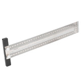 Woodworking Marking T Rulers Positioning Scribing Ruler Gauge Carpenter Measuring Mark Ruler 300mm