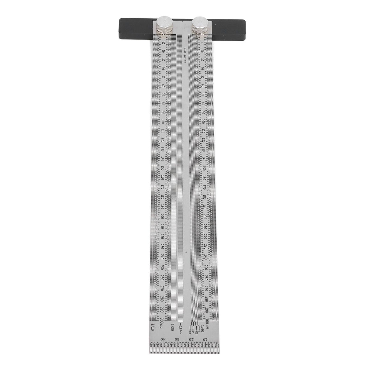 Woodworking Marking T Rulers Positioning Scribing Ruler Gauge Carpenter Measuring Mark Ruler 300mm