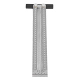 Woodworking Marking T Rulers Positioning Scribing Ruler Gauge Carpenter Measuring Mark Ruler 300mm - Extra Image