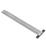 Woodworking Marking T Rulers Positioning Scribing Ruler Gauge Carpenter Measuring Mark Ruler 400mm - Side View