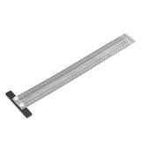 Woodworking Marking T Rulers Positioning Scribing Ruler Gauge Carpenter Measuring Mark Ruler 400mm