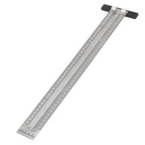Woodworking Marking T Rulers Positioning Scribing Ruler Gauge Carpenter Measuring Mark Ruler 400mm