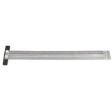 Woodworking Marking T Rulers Positioning Scribing Ruler Gauge Carpenter Measuring Mark Ruler 400mm - Close-Up Angle