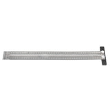 Woodworking Marking T Rulers Positioning Scribing Ruler Gauge Carpenter Measuring Mark Ruler 400mm - Low Angle