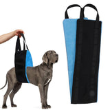 Dog Sling Oxford Cloth Simple Effective Pet Lift Sling Harness Pet Assist Belt for Dogs Hind Leg Support Blue