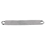 Dog Sling Oxford Cloth Simple Effective Pet Lift Sling Harness Pet Assist Belt for Dogs Hind Leg Support Grey - Front View