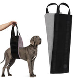 Dog Sling Oxford Cloth Simple Effective Pet Lift Sling Harness Pet Assist Belt for Dogs Hind Leg Support Grey - Extra Image