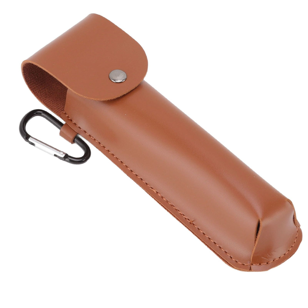 Outdoor Survival Multitool Stainless Steel Hole Drilling Punching Tool with Storage Bag Brown