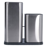 Stainless Steel Knife Holder Universal Kitchen Knife Organizer for Multiple Kitchen Knives and Scissors
