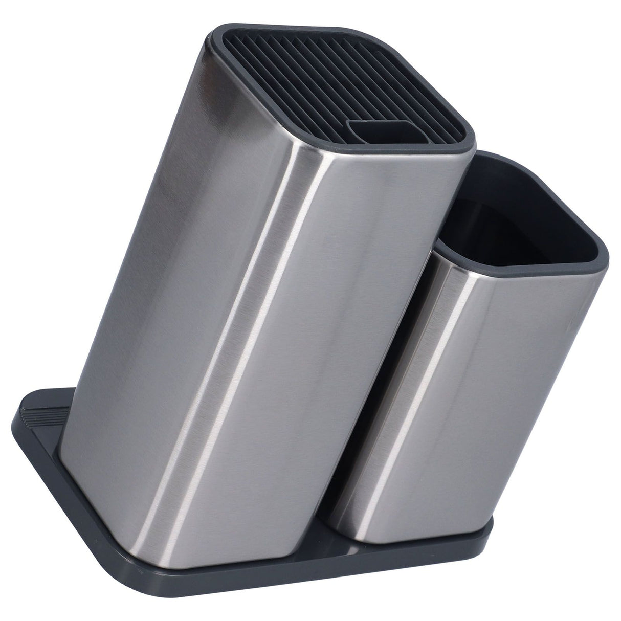Stainless Steel Knife Holder Universal Kitchen Knife Organizer for Multiple Kitchen Knives and Scissors