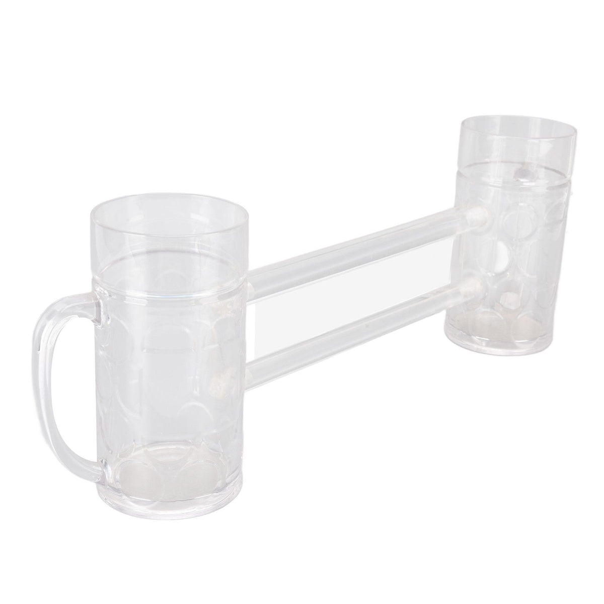 Beer Mug Anti Drop Crystal Lead Free Drinking Glasses with Handle for Bar KTV Freezer