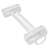 Beer Mug Anti Drop Crystal Lead Free Drinking Glasses with Handle for Bar KTV Freezer