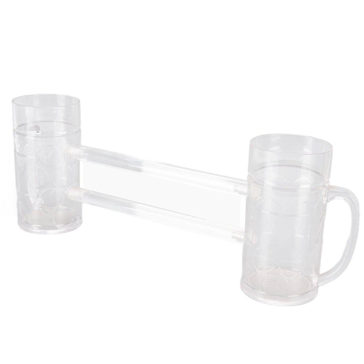 Beer Mug Anti Drop Crystal Lead Free Drinking Glasses with Handle for Bar KTV Freezer