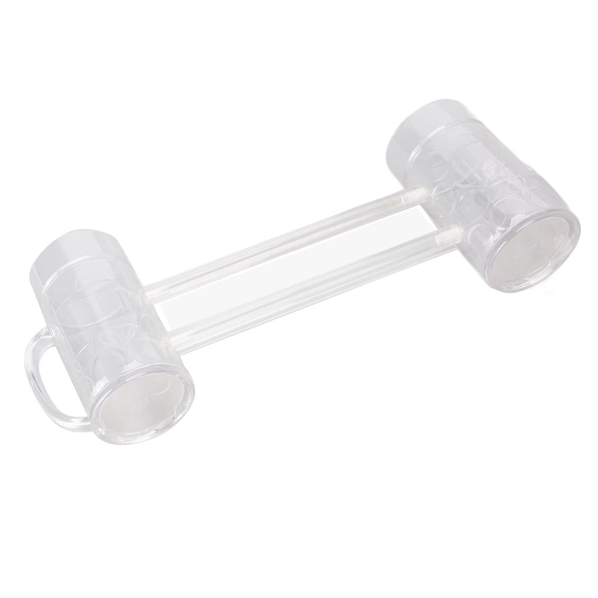 Beer Mug Anti Drop Crystal Lead Free Drinking Glasses with Handle for Bar KTV Freezer