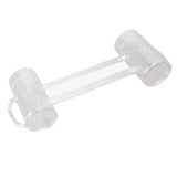Beer Mug Anti Drop Crystal Lead Free Drinking Glasses with Handle for Bar KTV Freezer - Low Angle
