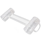 Beer Mug Anti Drop Crystal Lead Free Drinking Glasses with Handle for Bar KTV Freezer