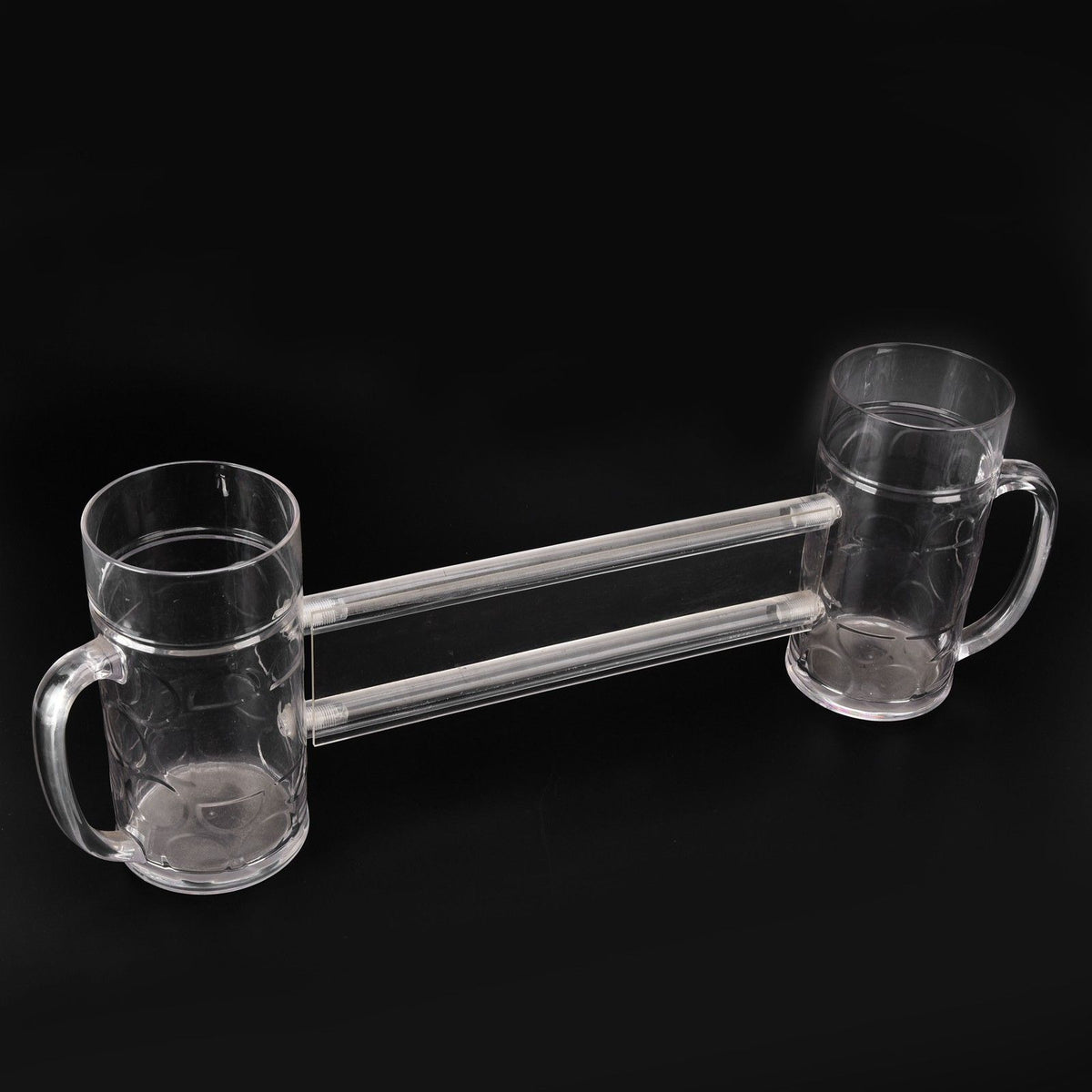 Beer Mug Anti Drop Crystal Lead Free Drinking Glasses with Handle for Bar KTV Freezer