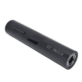 Electric Wine Opener Foil Cutter Aerator Pourer Wine Stopper Set with Storage Base for Home Bar Restaurant - Rear View