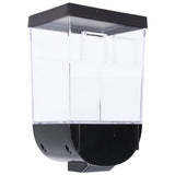 Square Dry Food Dispenser Wall Mounted Grain Storage Container Laundry Bead Cereal Dispenser for Kitchen1L