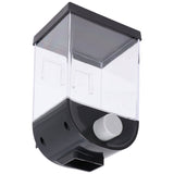 Square Dry Food Dispenser Wall Mounted Grain Storage Container Laundry Bead Cereal Dispenser for Kitchen1L