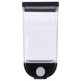 Square Dry Food Dispenser Wall Mounted Grain Storage Container Laundry Bead Cereal Dispenser for Kitchen1.5L
