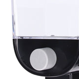 Square Dry Food Dispenser Wall Mounted Grain Storage Container Laundry Bead Cereal Dispenser for Kitchen1.5L