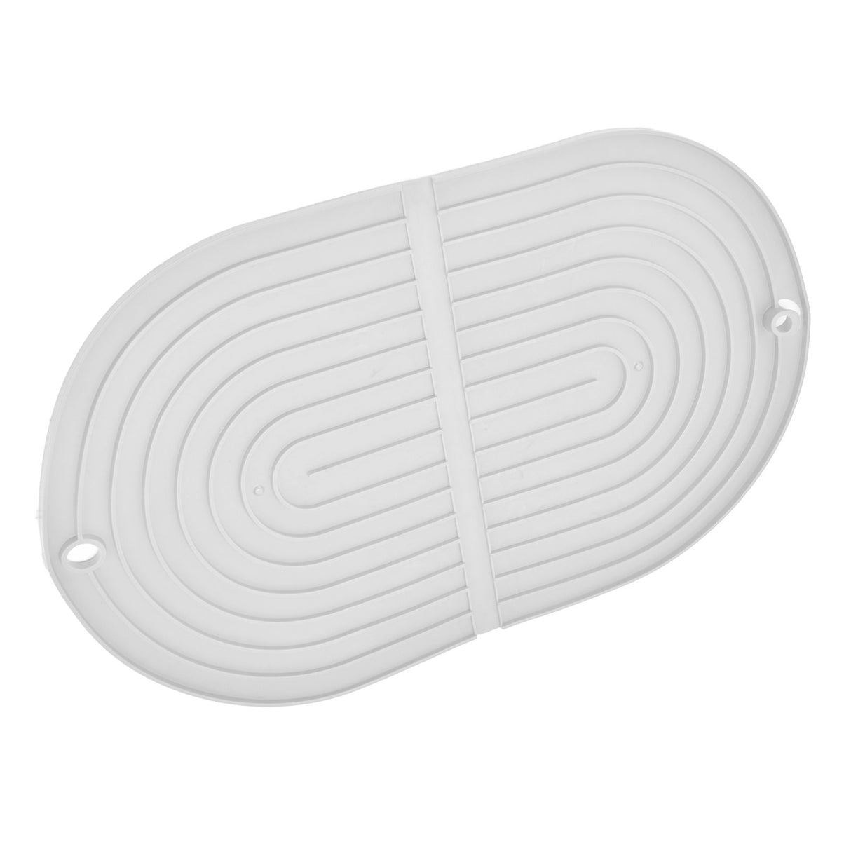 Multifunctional Dish Drying Mat Foldable Dish Drying Pad Heat Insulation Cup Pot Mat for KitchenWhite