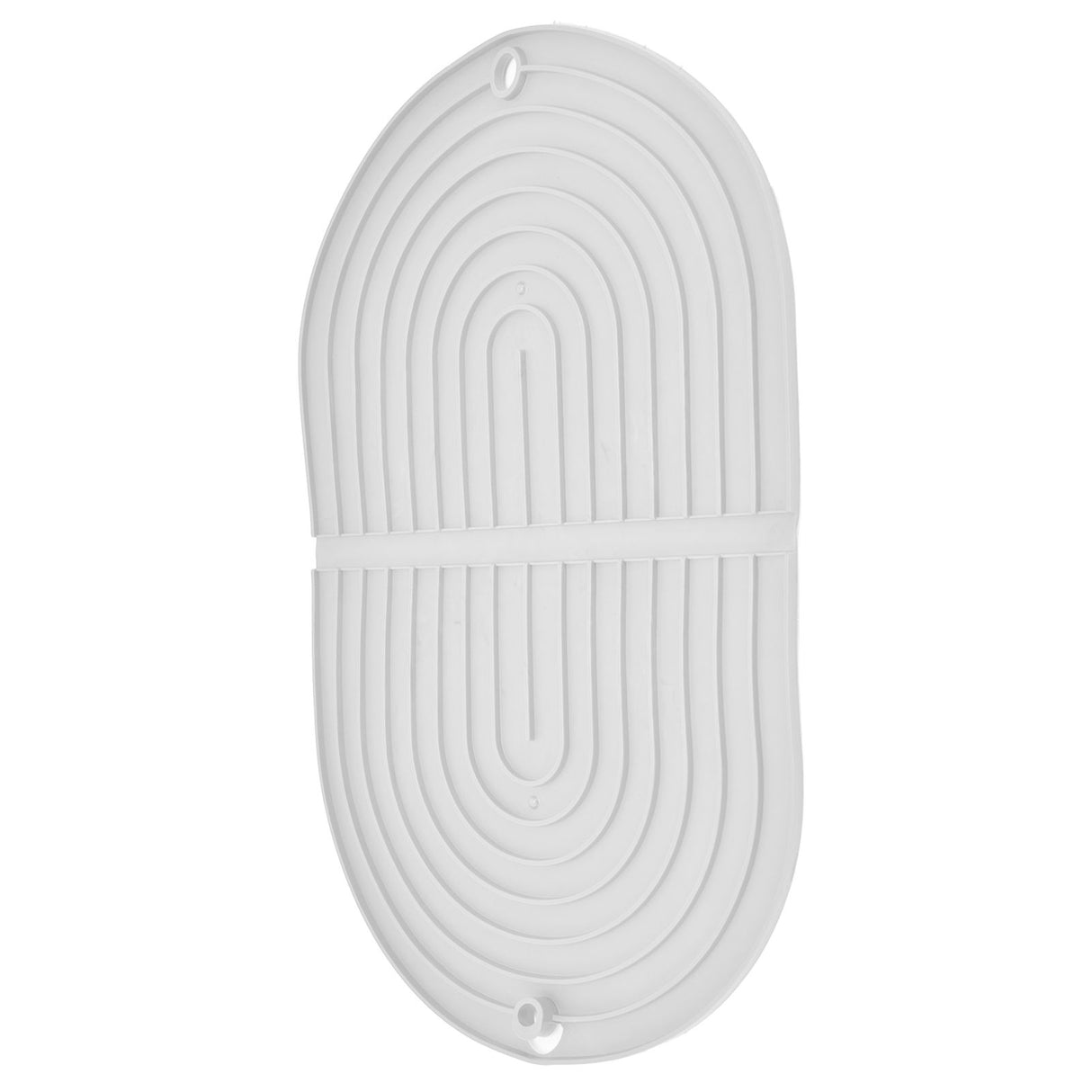 Multifunctional Dish Drying Mat Foldable Dish Drying Pad Heat Insulation Cup Pot Mat for KitchenWhite