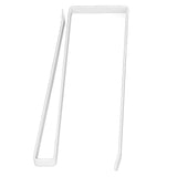 Hanging Paper Towel Holder Modern Elegant Style Durable Structure Convenient Practical Decorative Rack for Home - Side View