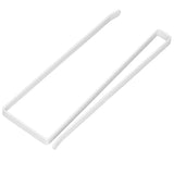 Hanging Paper Towel Holder Modern Elegant Style Durable Structure Convenient Practical Decorative Rack for Home - Low Angle
