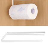 Hanging Paper Towel Holder Modern Elegant Style Durable Structure Convenient Practical Decorative Rack for Home