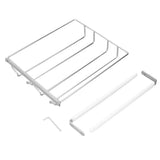 Wine Cup Holder Stainless Steel Non Perforated Tall Wine Glass Holder Hanging Glass Holder