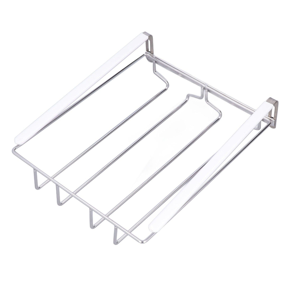 Wine Cup Holder Stainless Steel Non Perforated Tall Wine Glass Holder Hanging Glass Holder