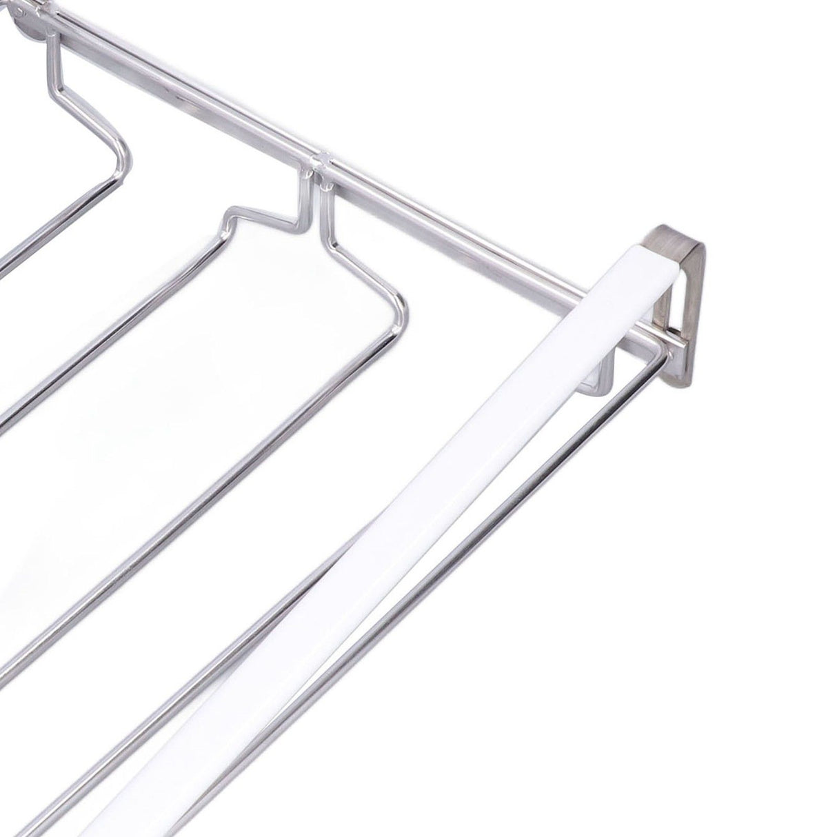 Wine Cup Holder Stainless Steel Non Perforated Tall Wine Glass Holder Hanging Glass Holder