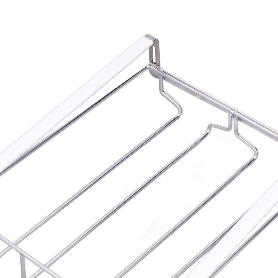 Wine Cup Holder Stainless Steel Non Perforated Tall Wine Glass Holder Hanging Glass Holder