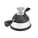 Butane Burner Adjustable Flame Easy Operation Stainless Steel Highly Durable Mini Butane Tabletop for Picnic Camping Travel - Low Angle