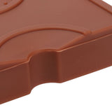 Coffee Tamper Pad Silicone Anti Slip Tamper Mat Soft Harmless Corner Tamping Mat for HouseholdBrown