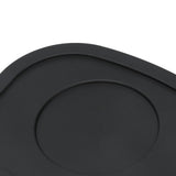 Silicone Coffee Tamper Pad Anti Slip Soft Tamper Mat Heat Resistant Corner Tamping Mat for HomeBlack - Extra Image