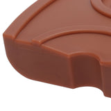 Silicone Coffee Tamper Pad Anti Slip Soft Tamper Mat Heat Resistant Corner Tamping Mat for HomeBrown