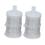 2PCS Floating Dip Tube Filter Replacement Stainless Steel Hose Filter Mesh for Fermzilla - Rear View