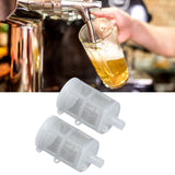2PCS Floating Dip Tube Filter Replacement Stainless Steel Hose Filter Mesh for Fermzilla - Extra Image