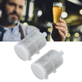 2PCS Floating Dip Tube Filter Replacement Stainless Steel Hose Filter Mesh for Fermzilla
