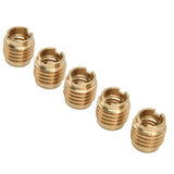5 Pcs Beer Tap Handle Beer Tap Handles Manual Install Nuts for 3/8in‑16 UNC External Thread - Top-Down View