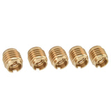 5 Pcs Beer Tap Handle Beer Tap Handles Manual Install Nuts for 3/8in‑16 UNC External Thread - 45-Degree Angle