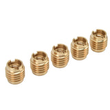 5 Pcs Beer Tap Handle Beer Tap Handles Manual Install Nuts for 3/8in‑16 UNC External Thread - Rear View