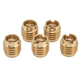 5 Pcs Beer Tap Handle Beer Tap Handles Manual Install Nuts for 3/8in‑16 UNC External Thread - Close-Up Angle