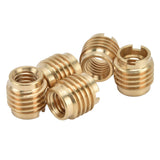 5 Pcs Beer Tap Handle Beer Tap Handles Manual Install Nuts for 3/8in‑16 UNC External Thread - Low Angle